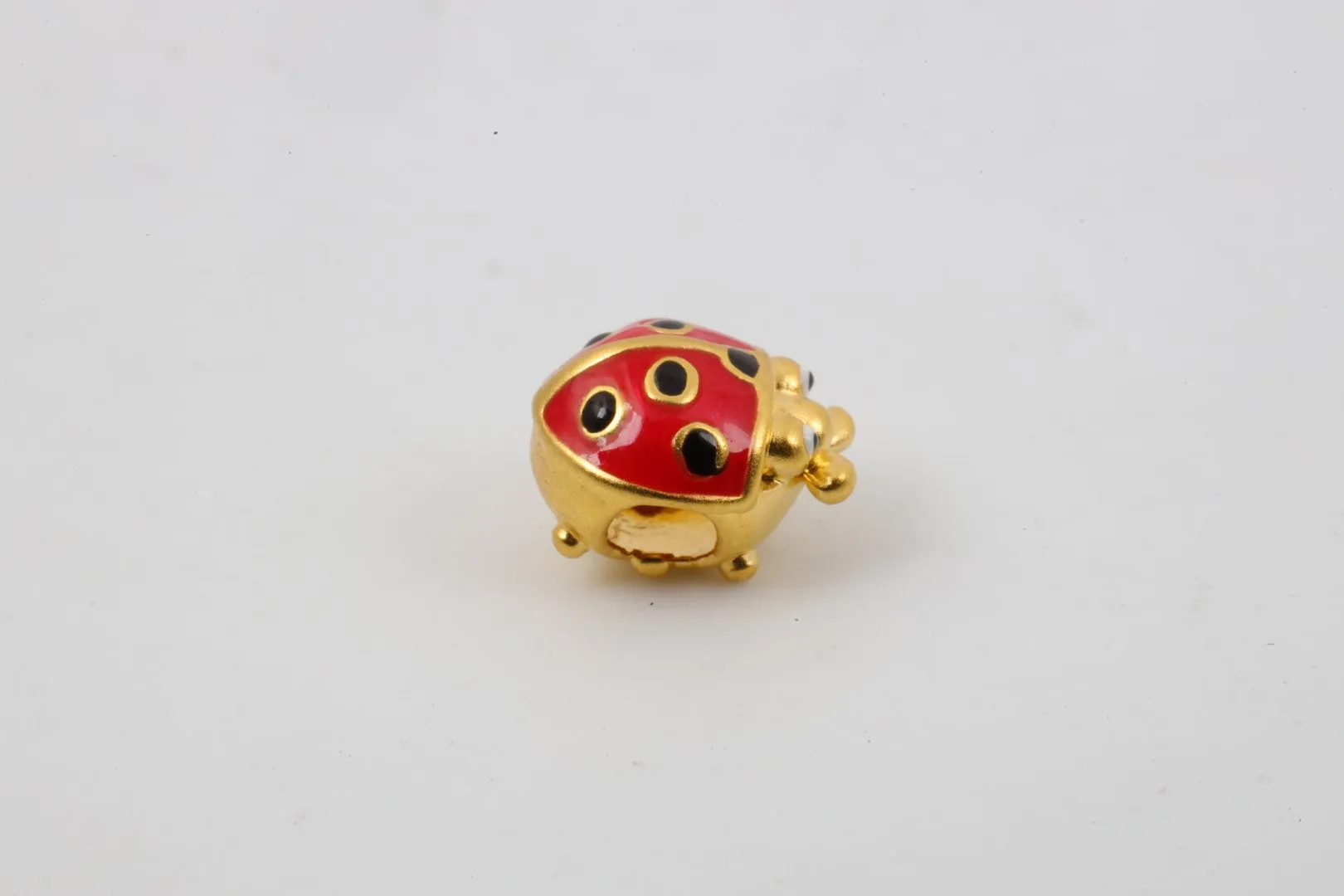 24k Yellow Gold Lady Bug Charm (0.29g.)