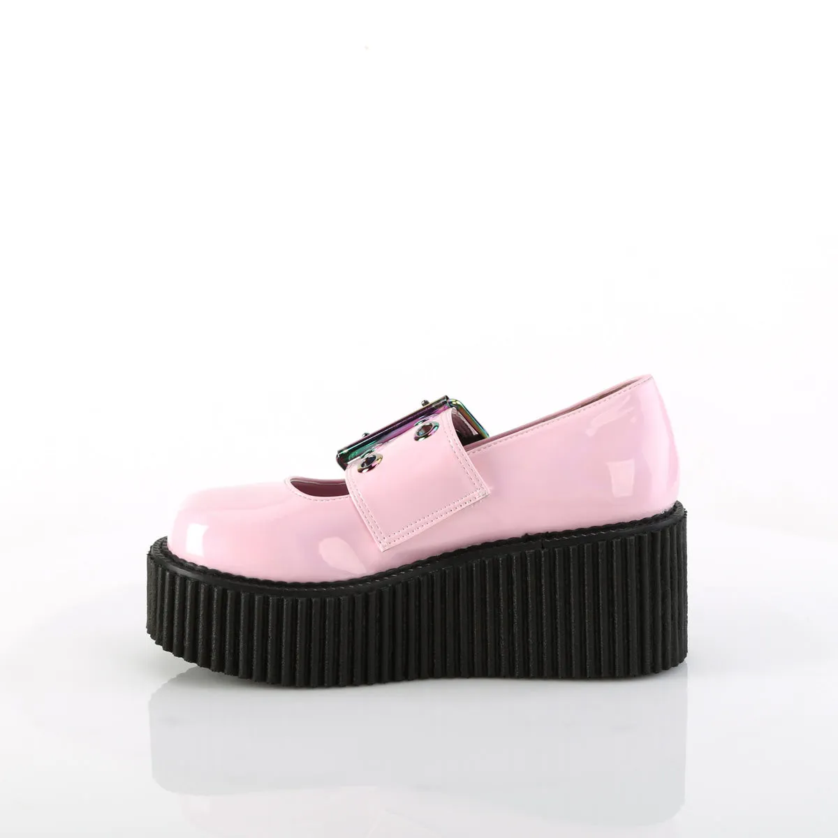 3 Inch Platform CREEPER-230 Baby Pink Patent