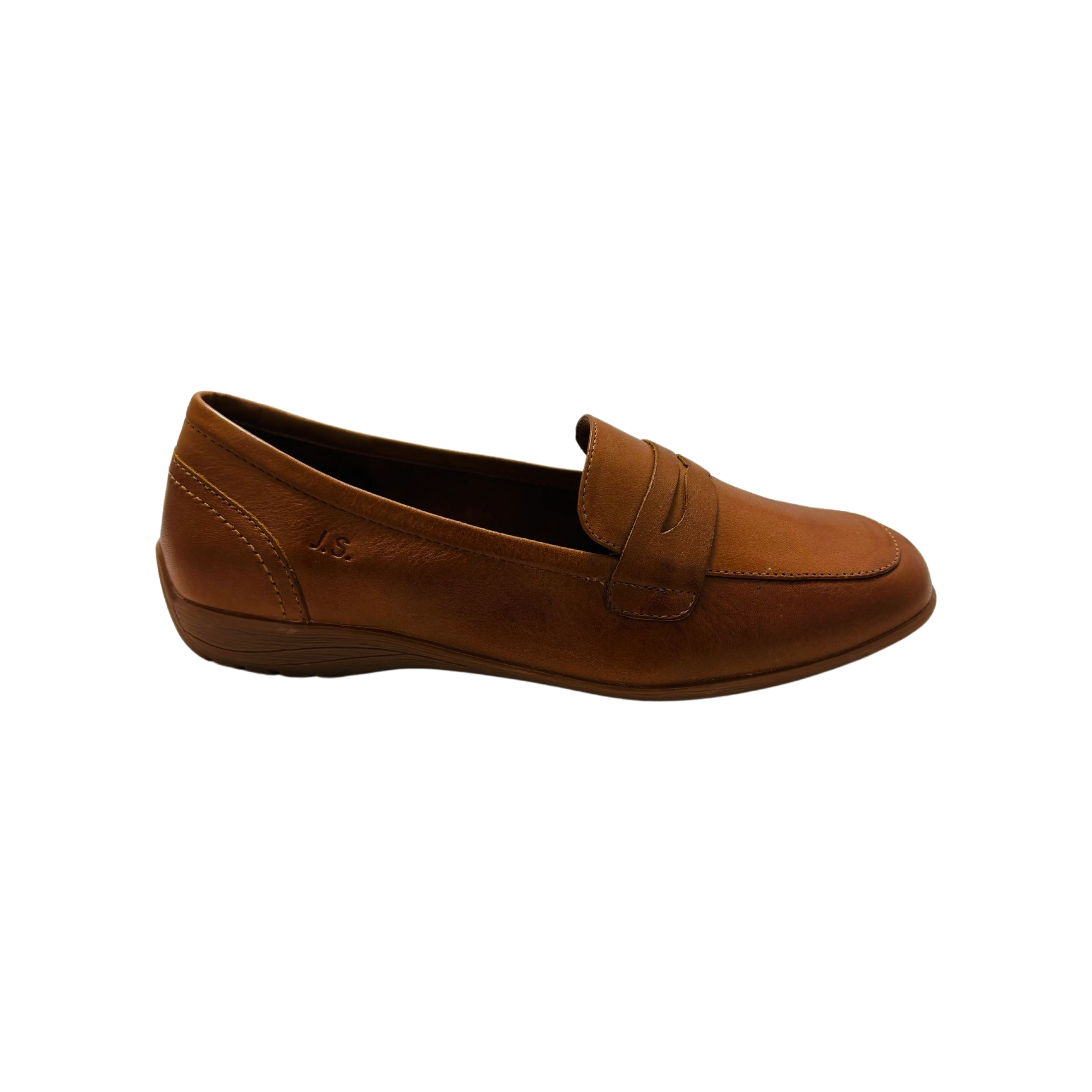 74822 Camel Leather Loafer