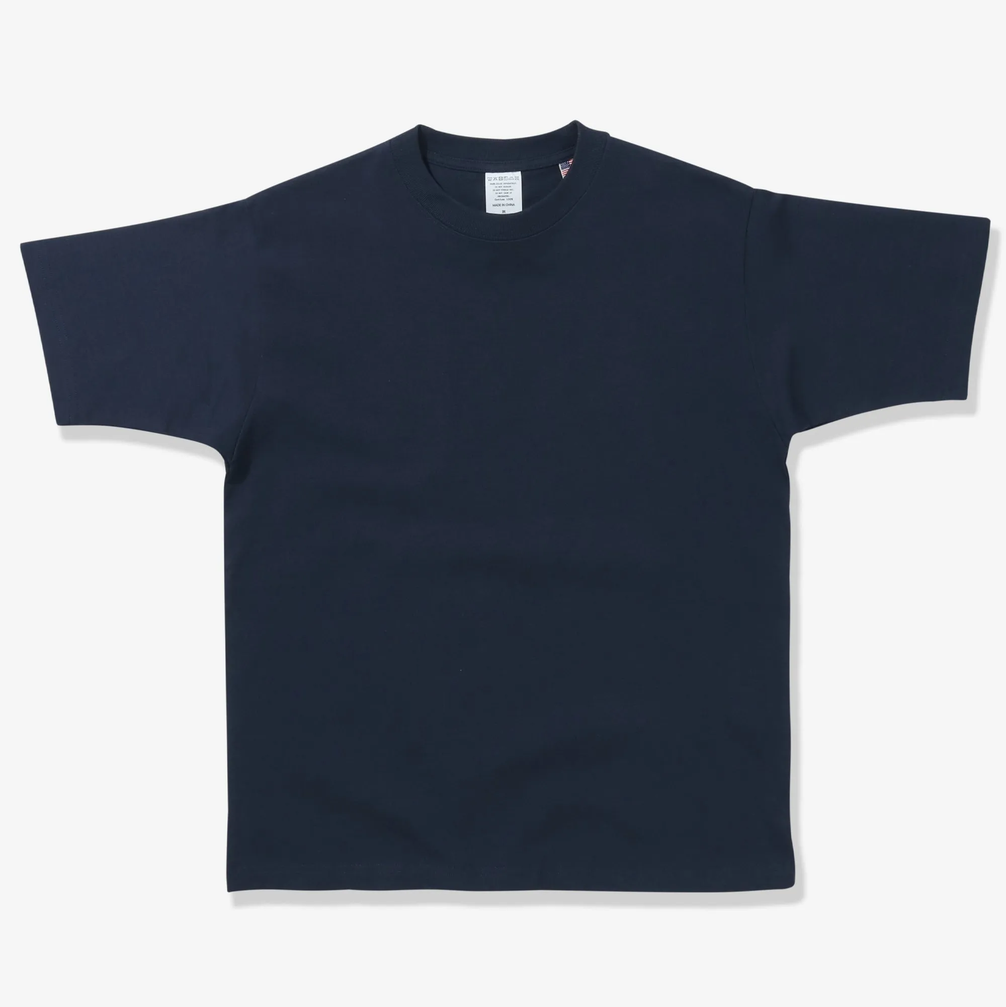 8oz USA Cotton T-Shirt - Navy