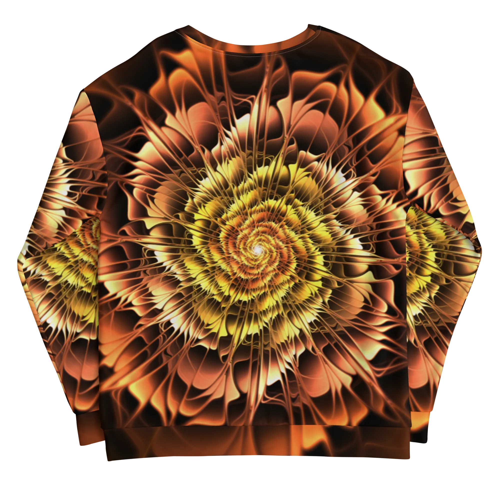 Abstract Flower 01 Unisex Sweatshirt