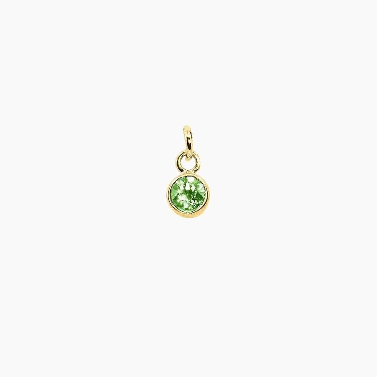 Add-On Swarovski Birthstone Charm (Gold)