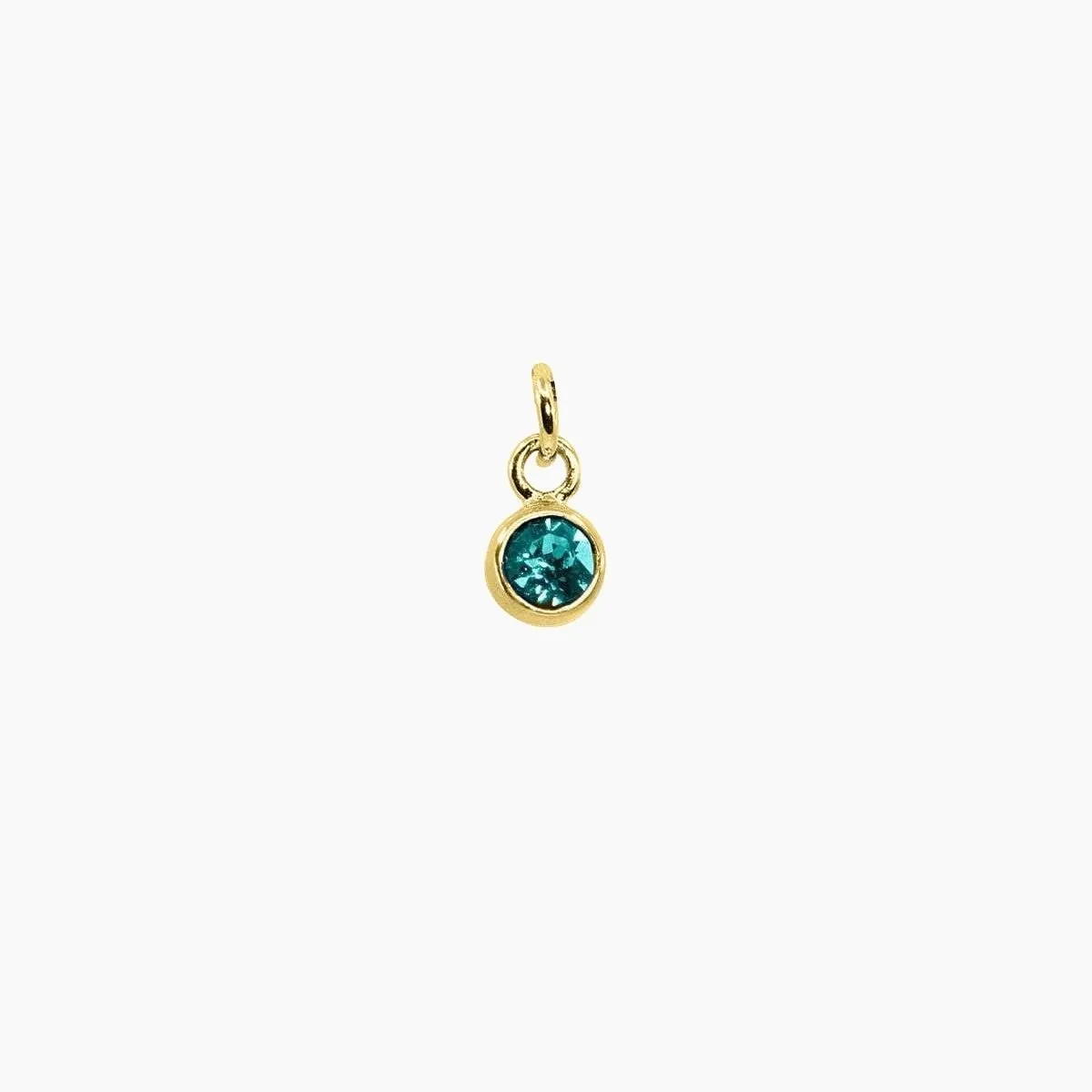 Add-On Swarovski Birthstone Charm (Gold)