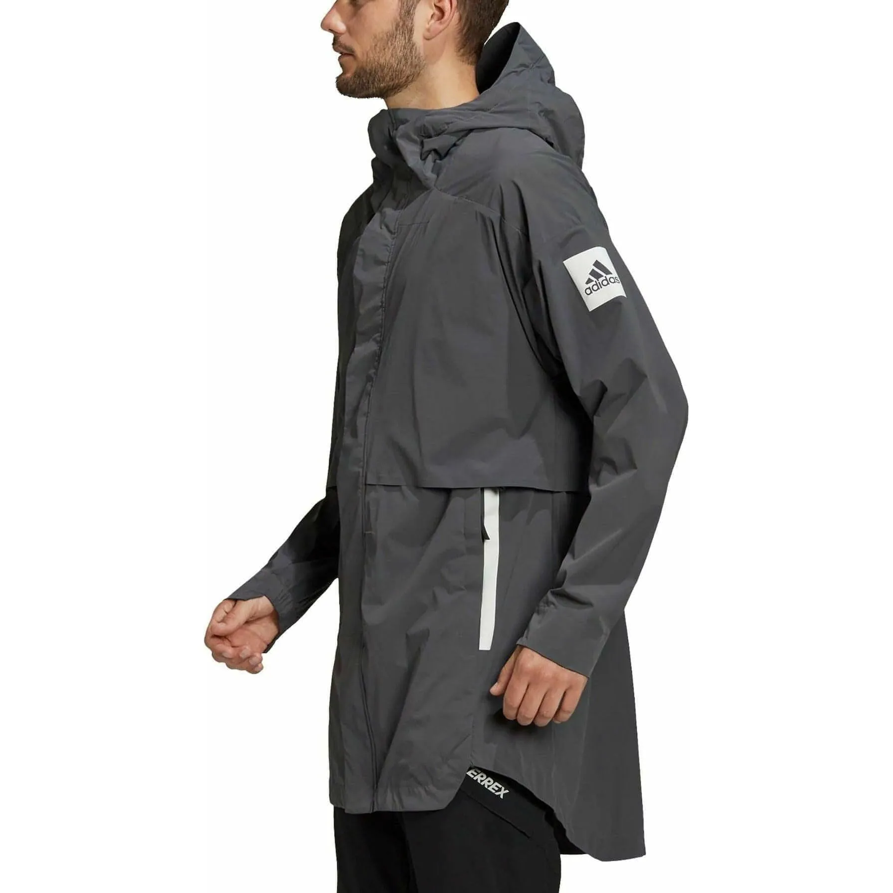 adidas MyShelter Wind.RDY Mens Parka Jacket - Grey