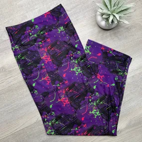 Adventurous 4X4 Capri Soft Leggings w/ Pockets