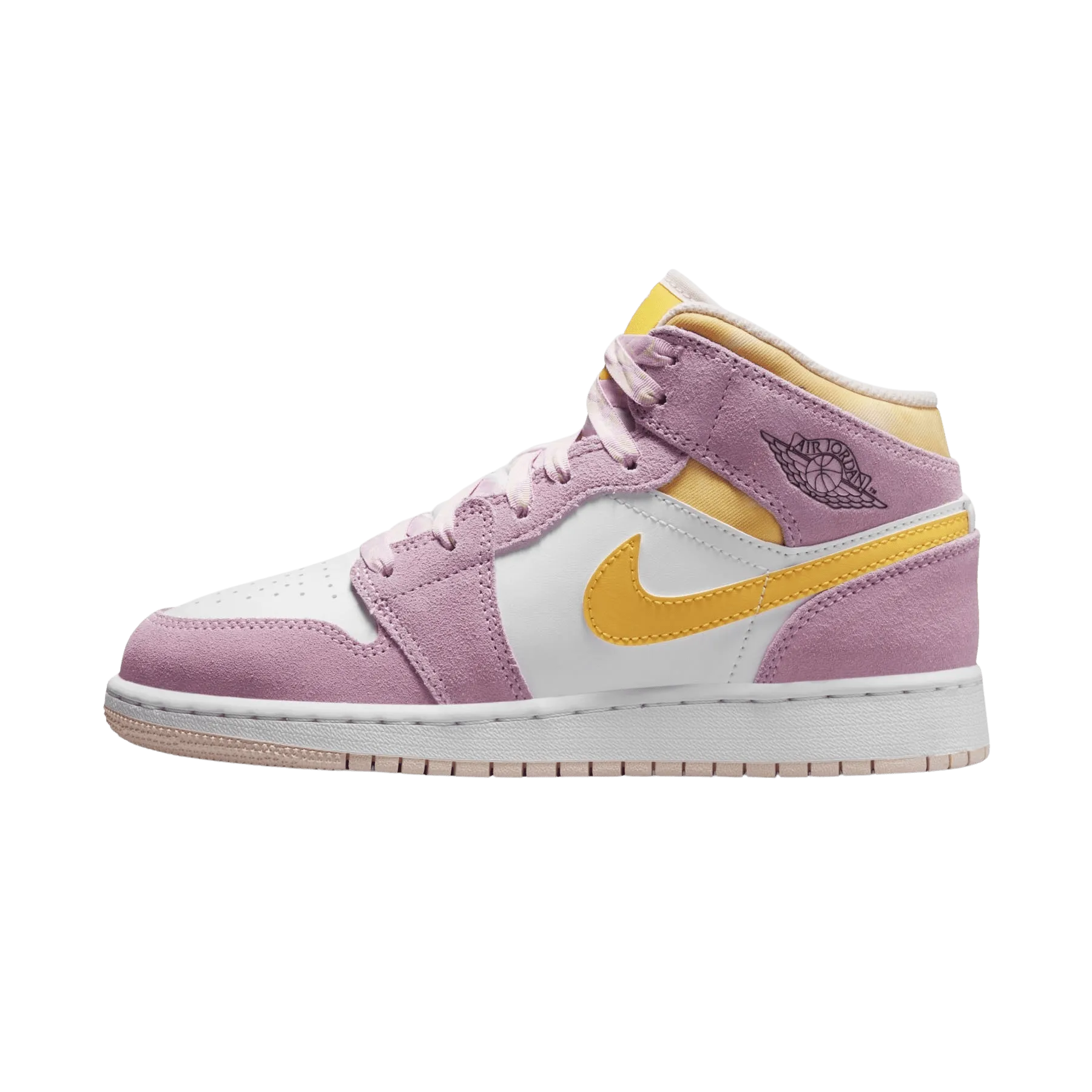 Air Jordan 1 Mid SE GS "Arctic Pink"