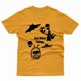 Alien Things T-shirt - Alien T-Shirt Design Collection