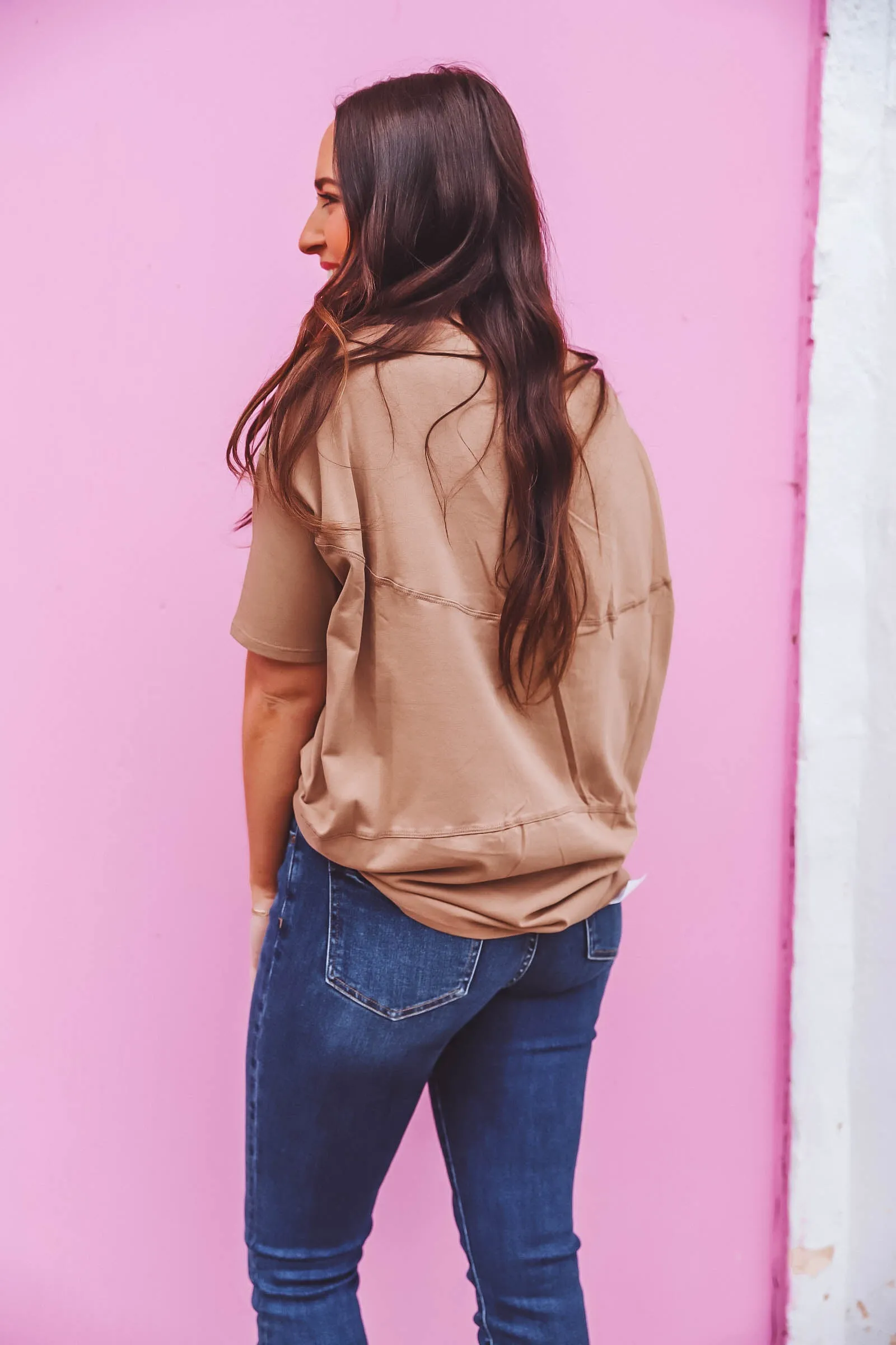 Andi Basic Tee-Mocha