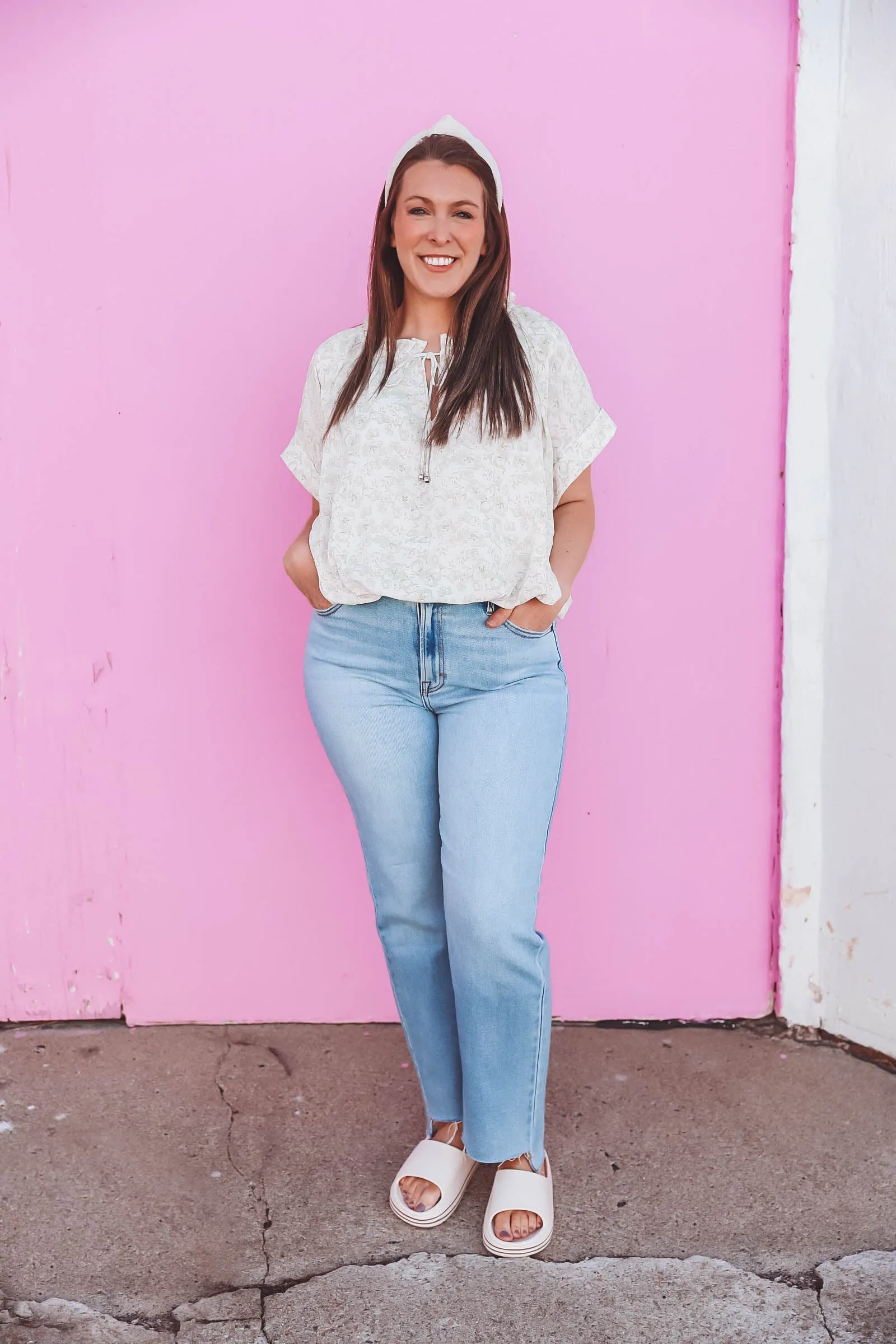 Angela Floral Top