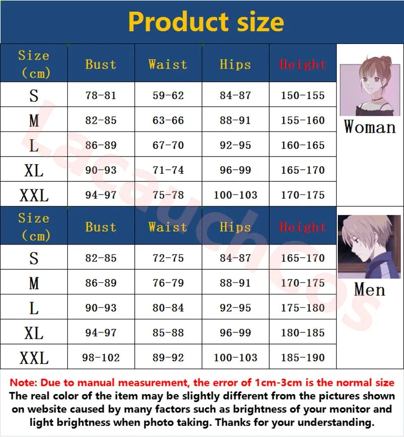 Anime Kemono Jihen Kohachi Inugami Cosplay Costumes Cosplay Vest Shirt Pants Men and Women Outfits