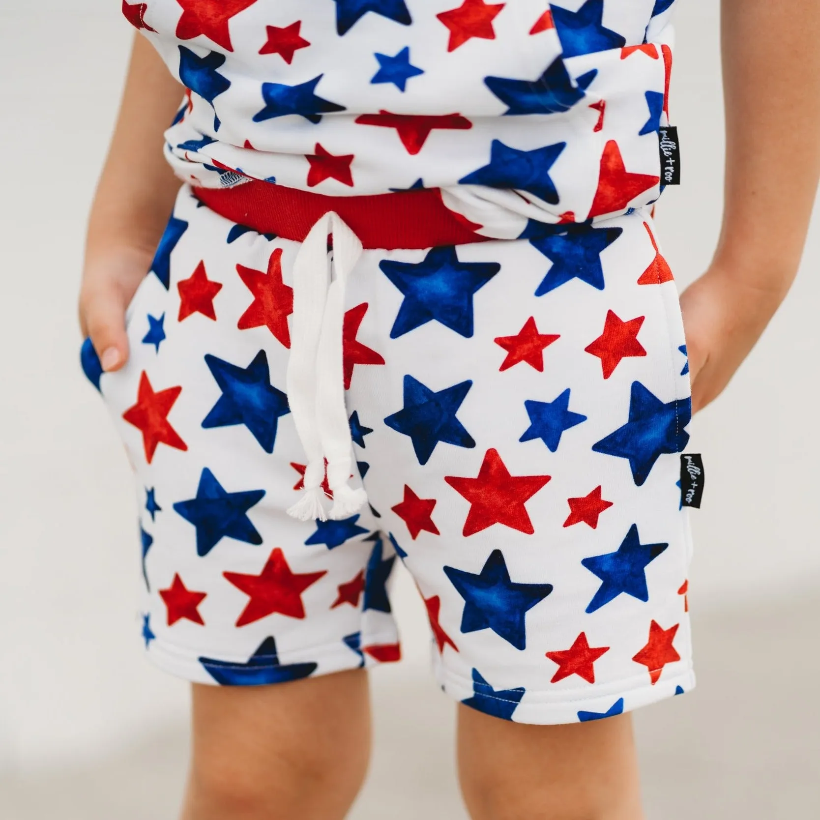 BAMBOO JOGGER SHORTS- Stars