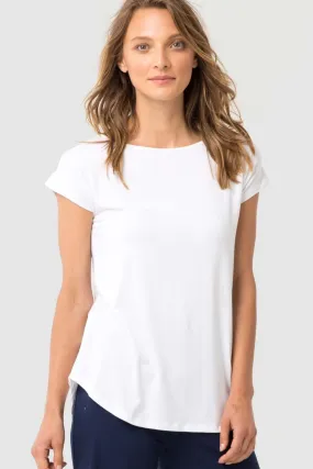 Bamboo Pia Tee  - White