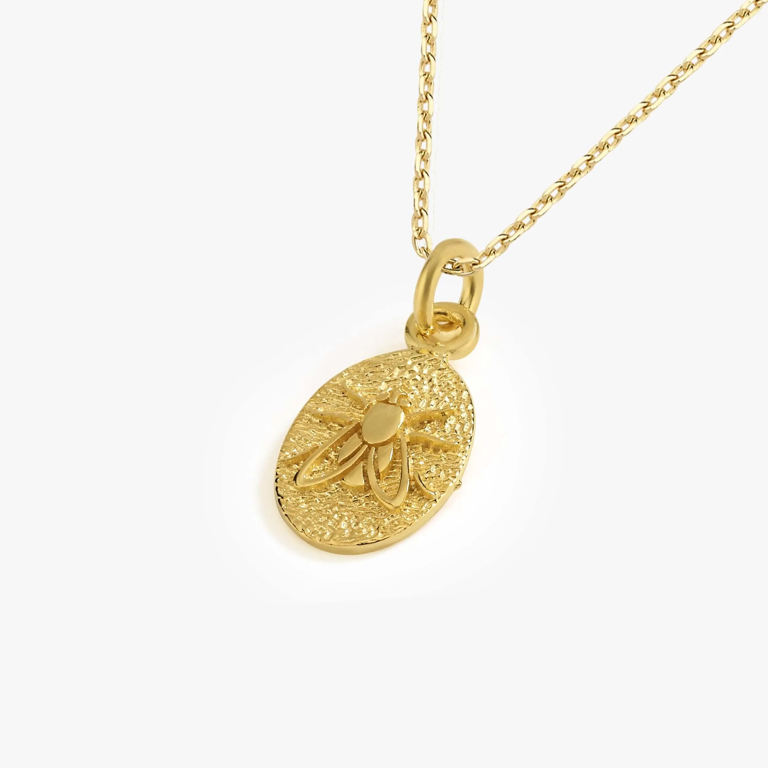 Bee Necklace | 14K Gold Vermeil