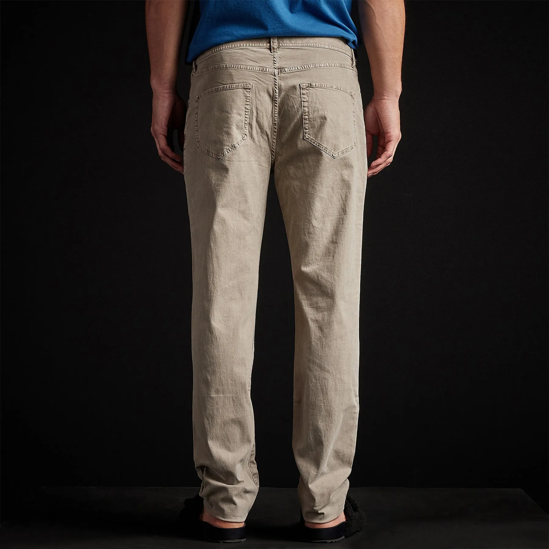 Brushed Twill 5 Pocket Pant - Mineral Pigment