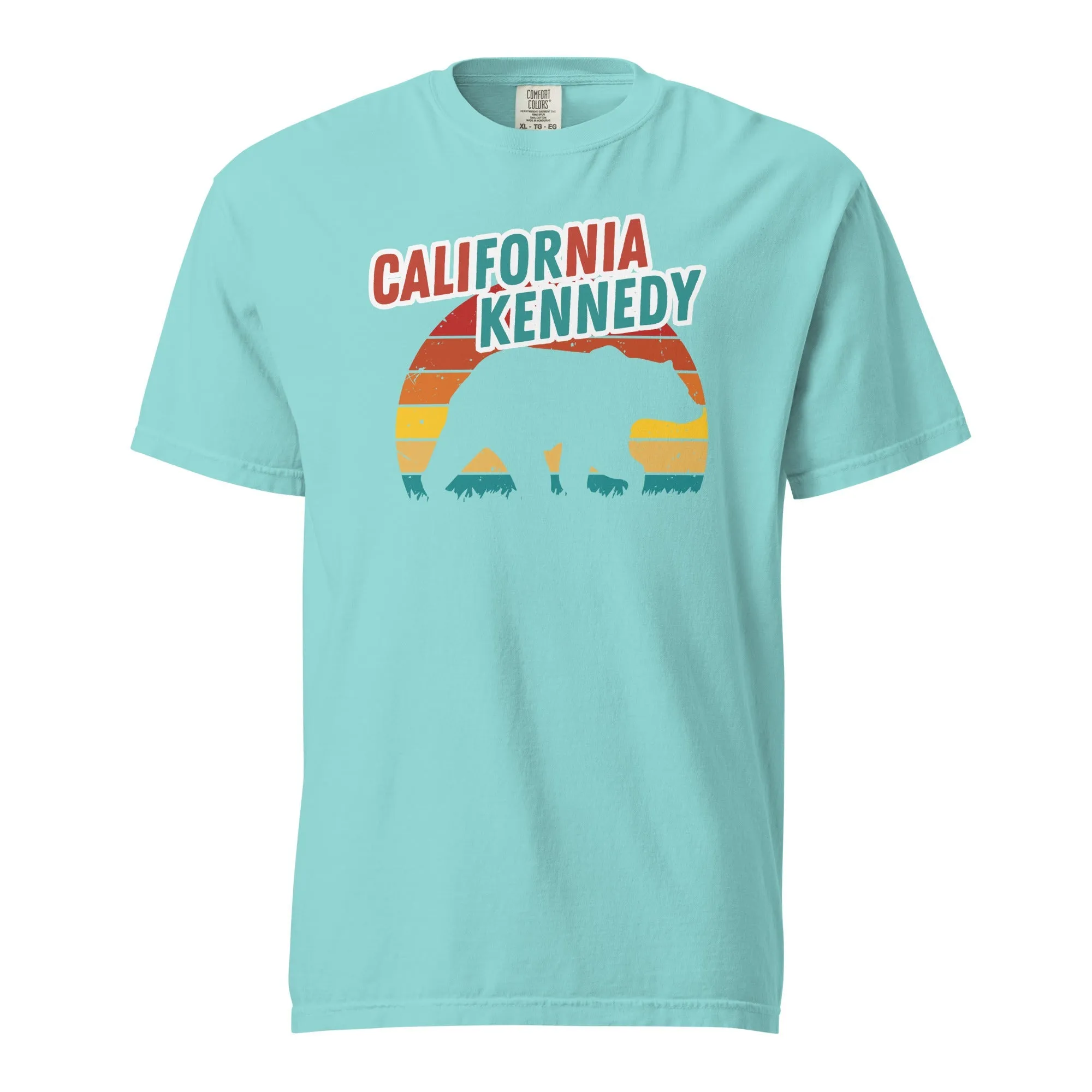 California for Kennedy Bear Unisex Heavyweight Tee