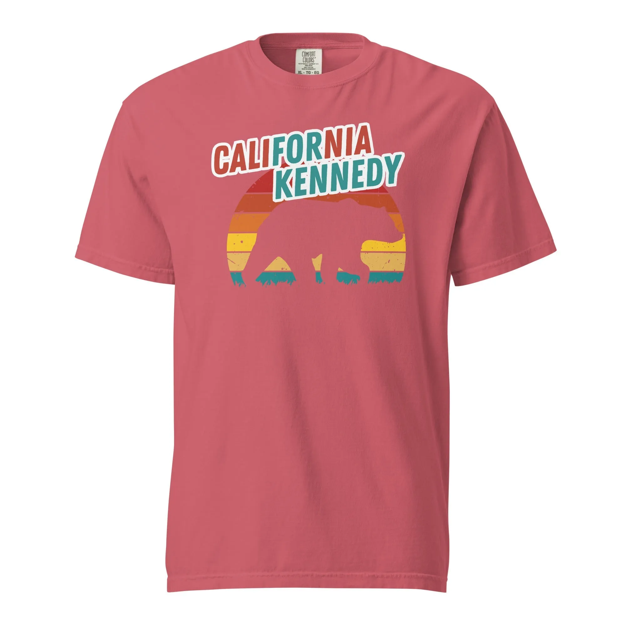 California for Kennedy Bear Unisex Heavyweight Tee