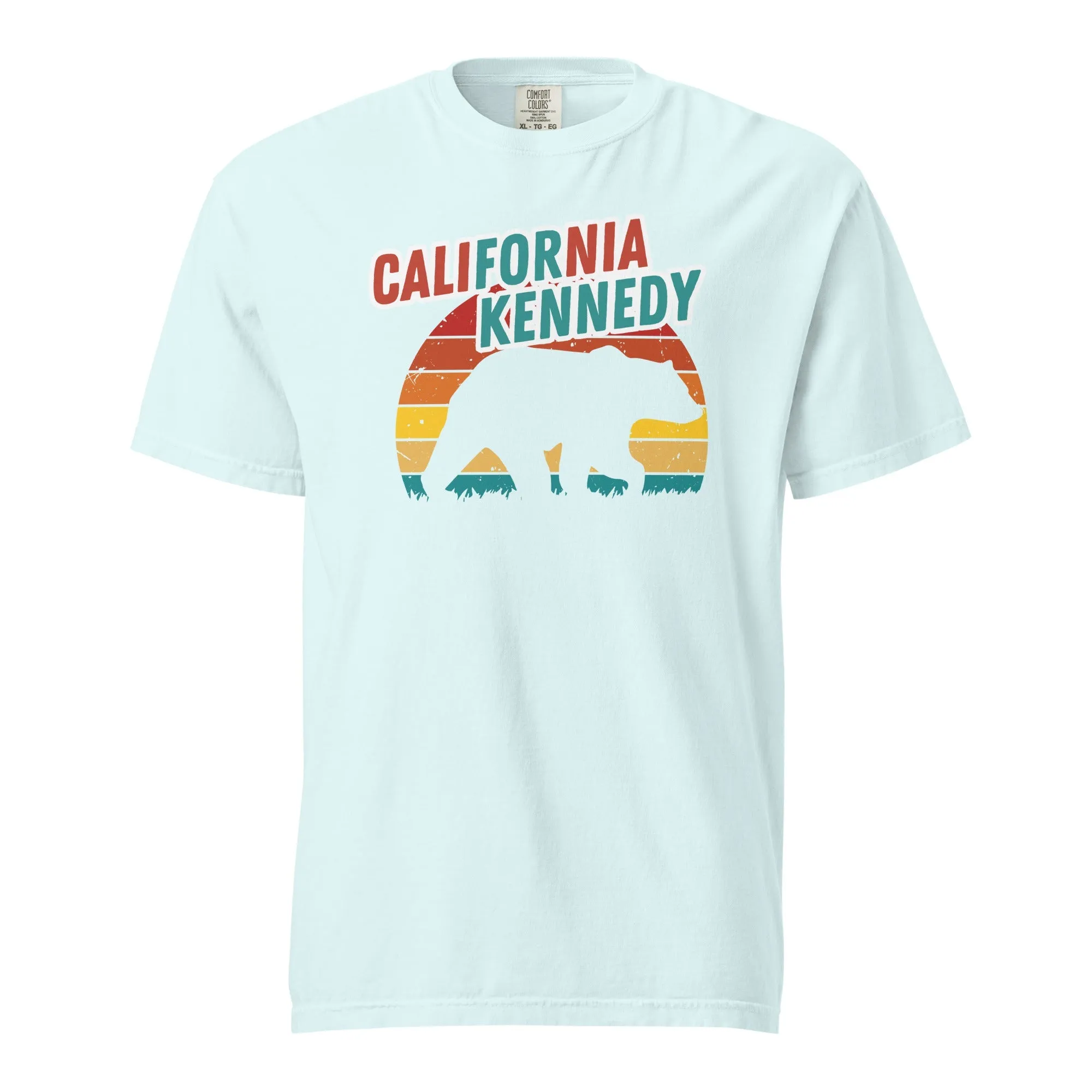 California for Kennedy Bear Unisex Heavyweight Tee