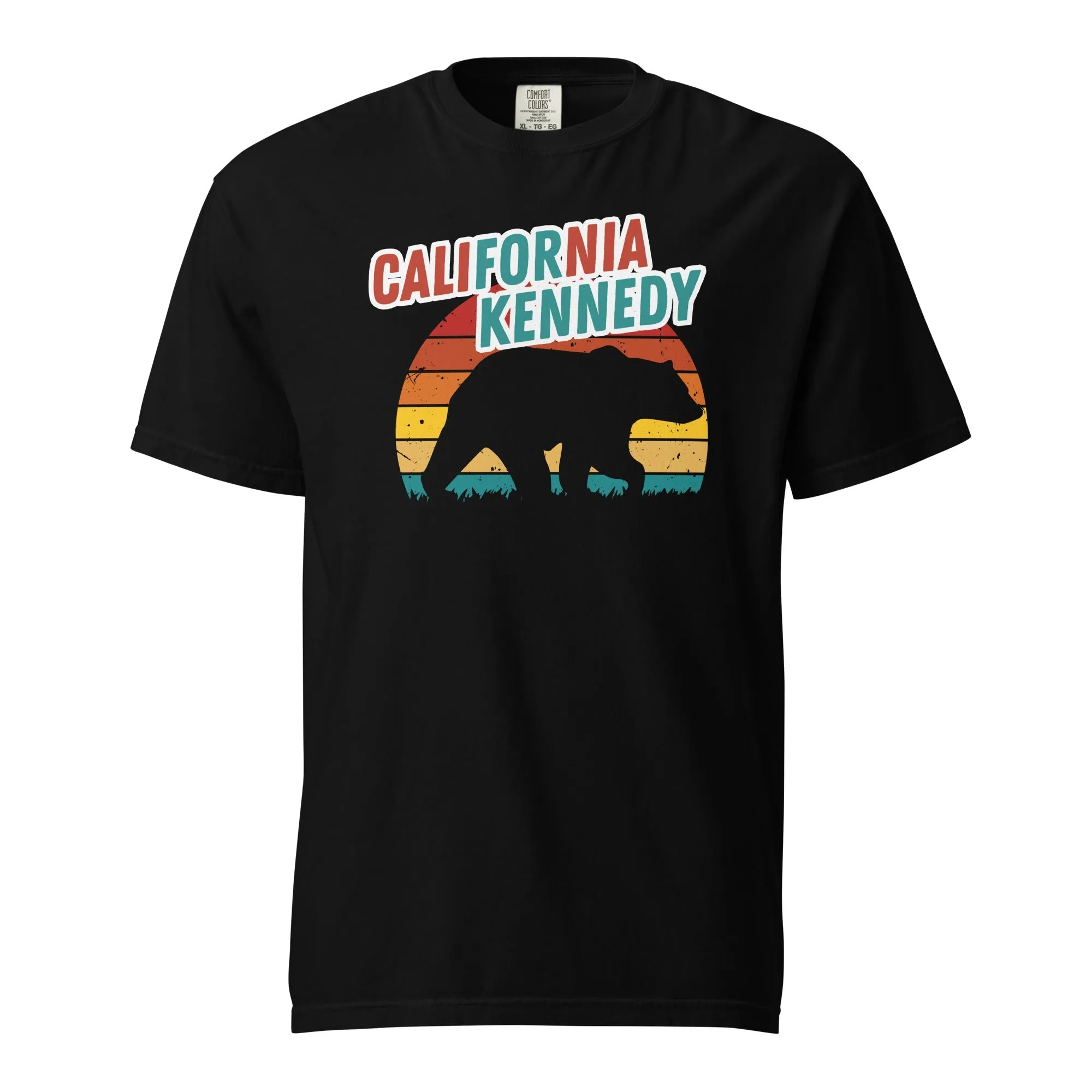 California for Kennedy Bear Unisex Heavyweight Tee