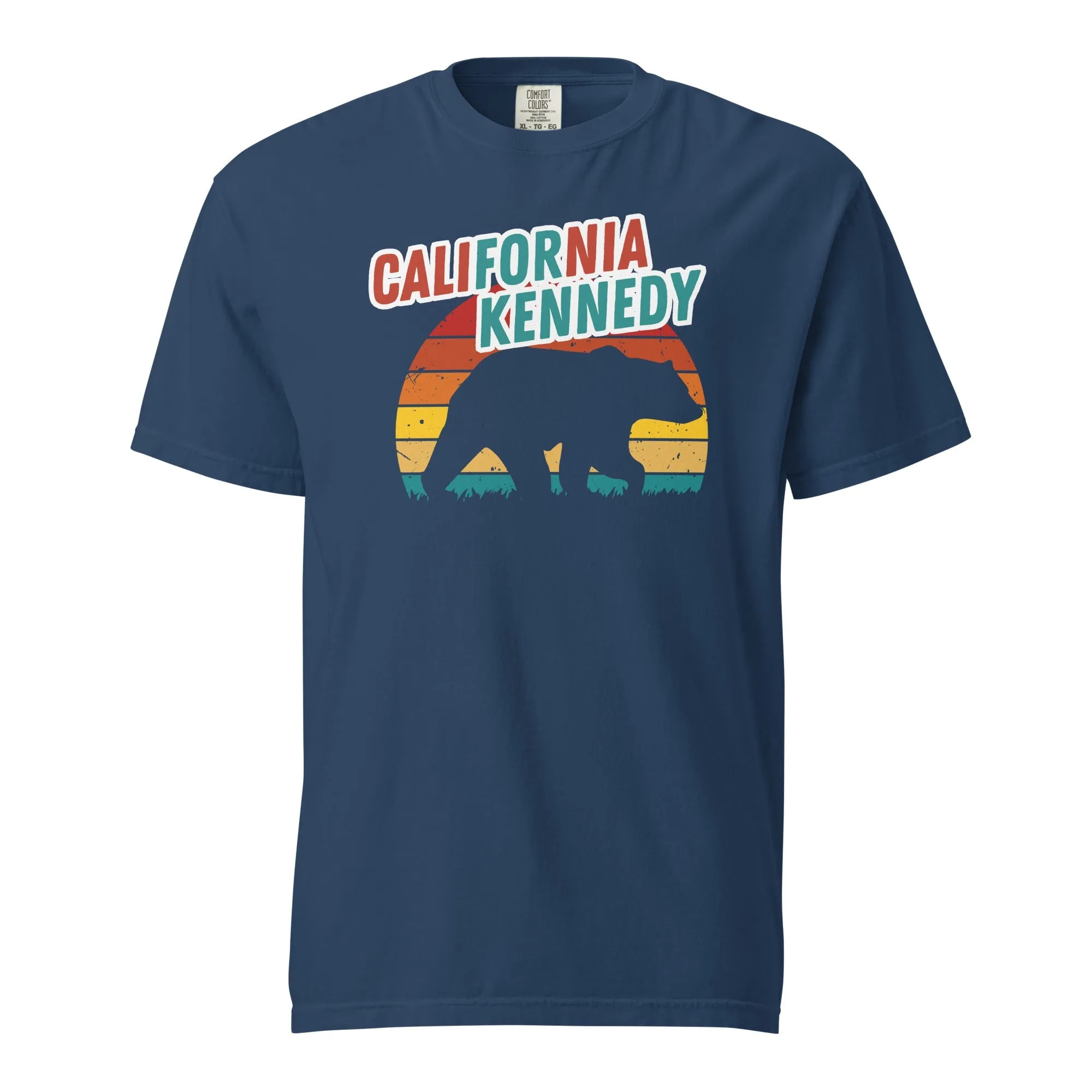 California for Kennedy Bear Unisex Heavyweight Tee