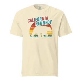 California for Kennedy Bear Unisex Heavyweight Tee