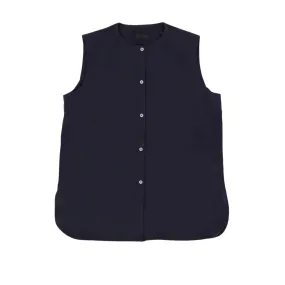 Camicia Donna RRD Oxford Sleeveless Lady Nero