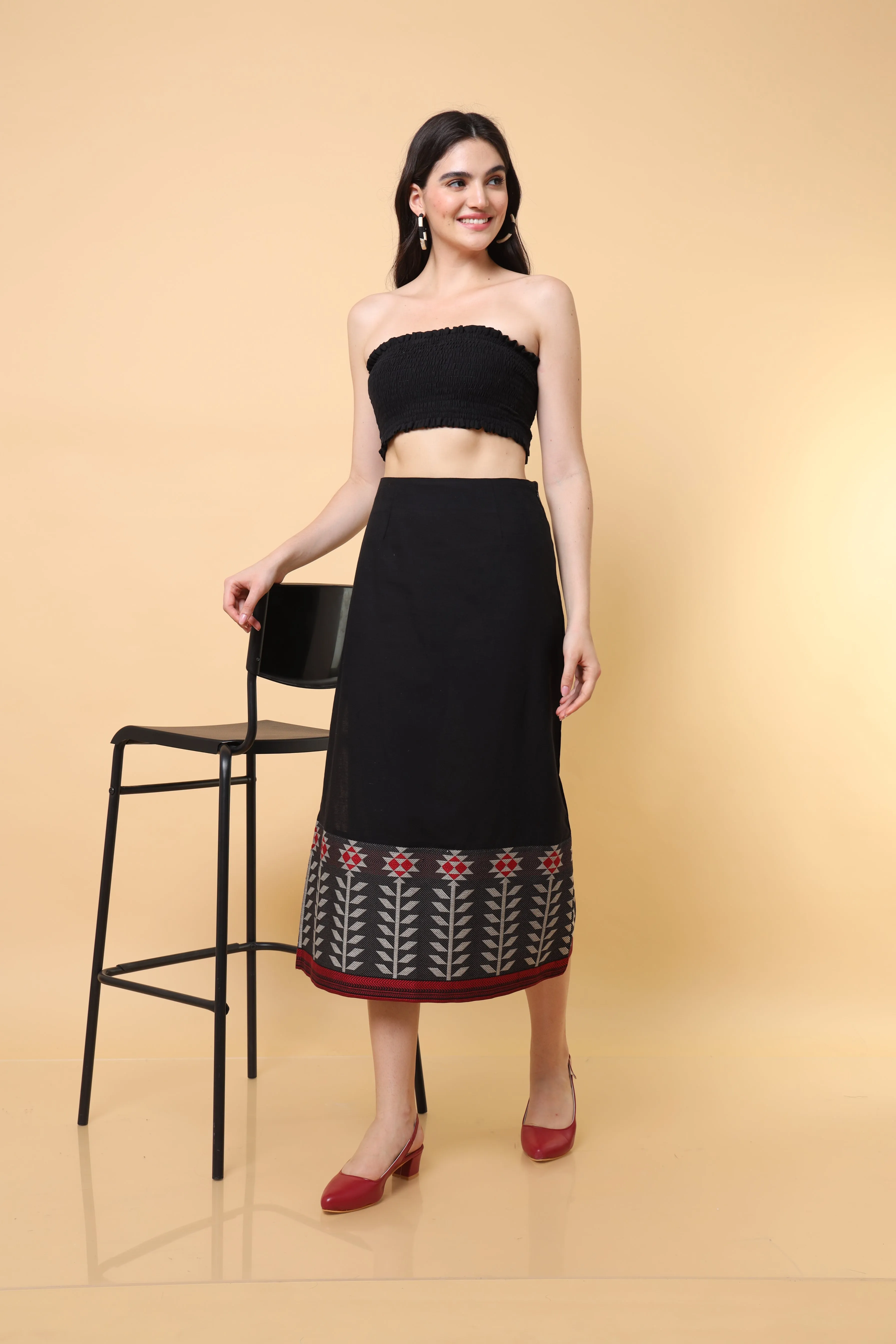 Charcoal Skirt