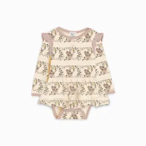 Child Of Mine Flutter Bodysuit Dress - Vintage Teddies