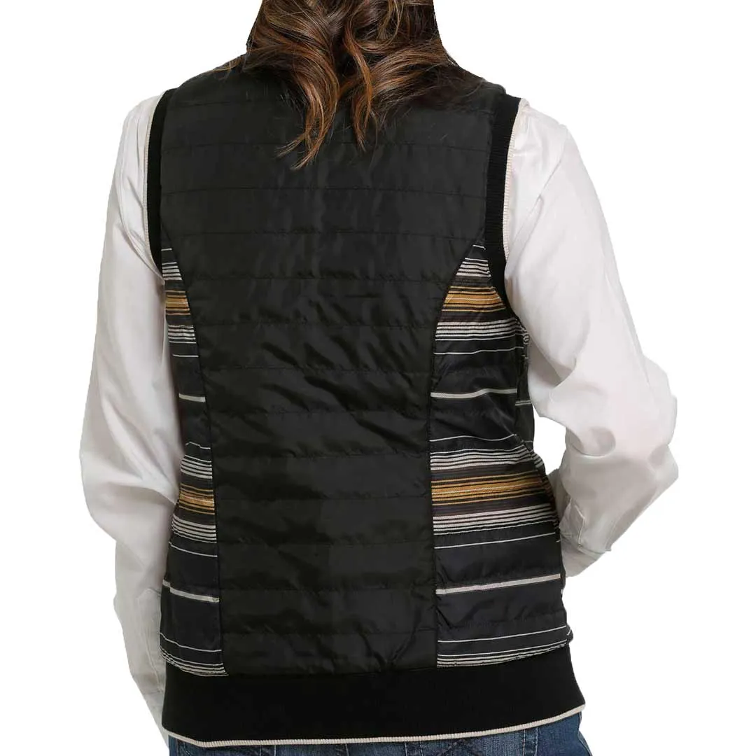 Cinch Women's Quilted Reversible Stripe Vest