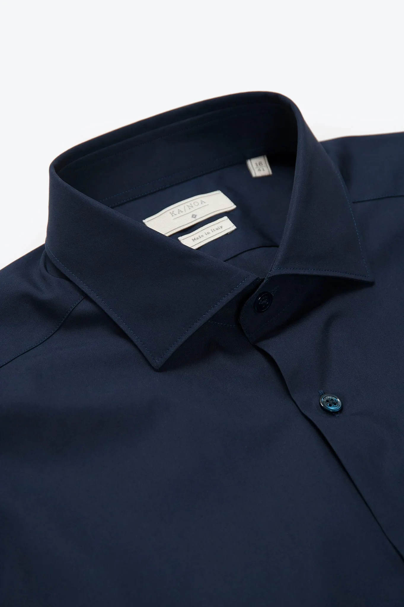 Clamenc shirt cotton popeline (dark blue)