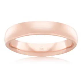 Classic Comfort 4mm - 9ct Rose Gold