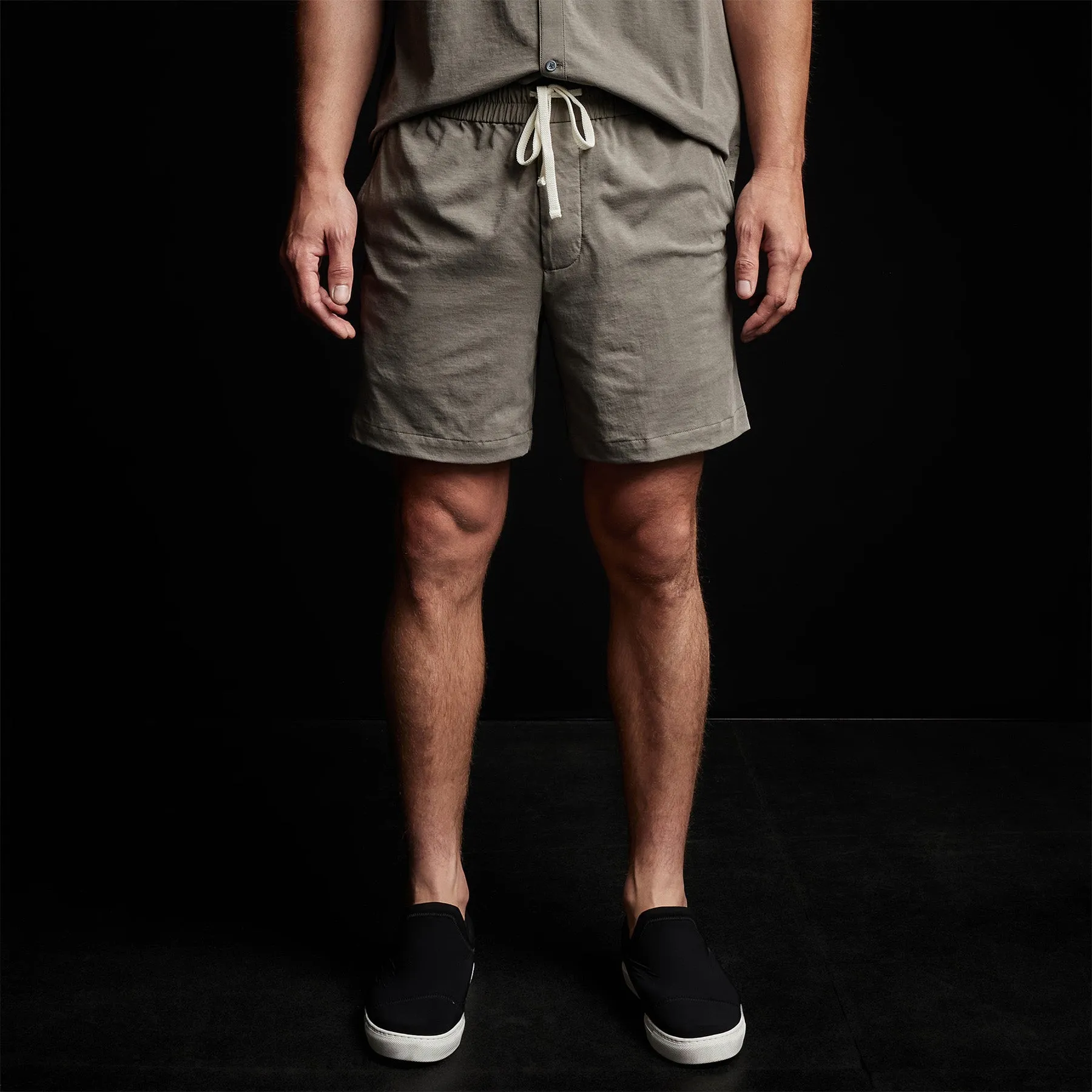 Clean Finish Jersey Short - River Rock