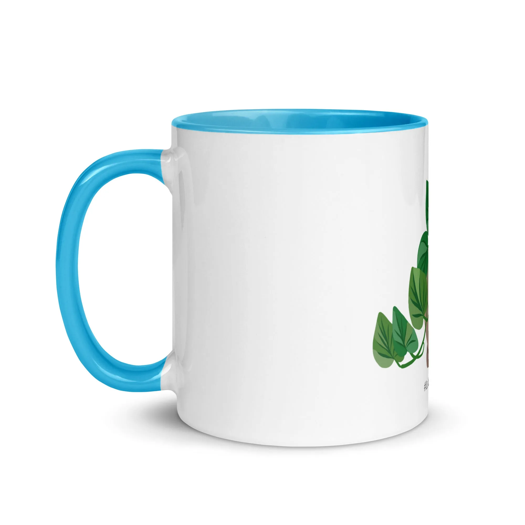 Coastal Maine Cannabis Inspired Mug with Color Inside