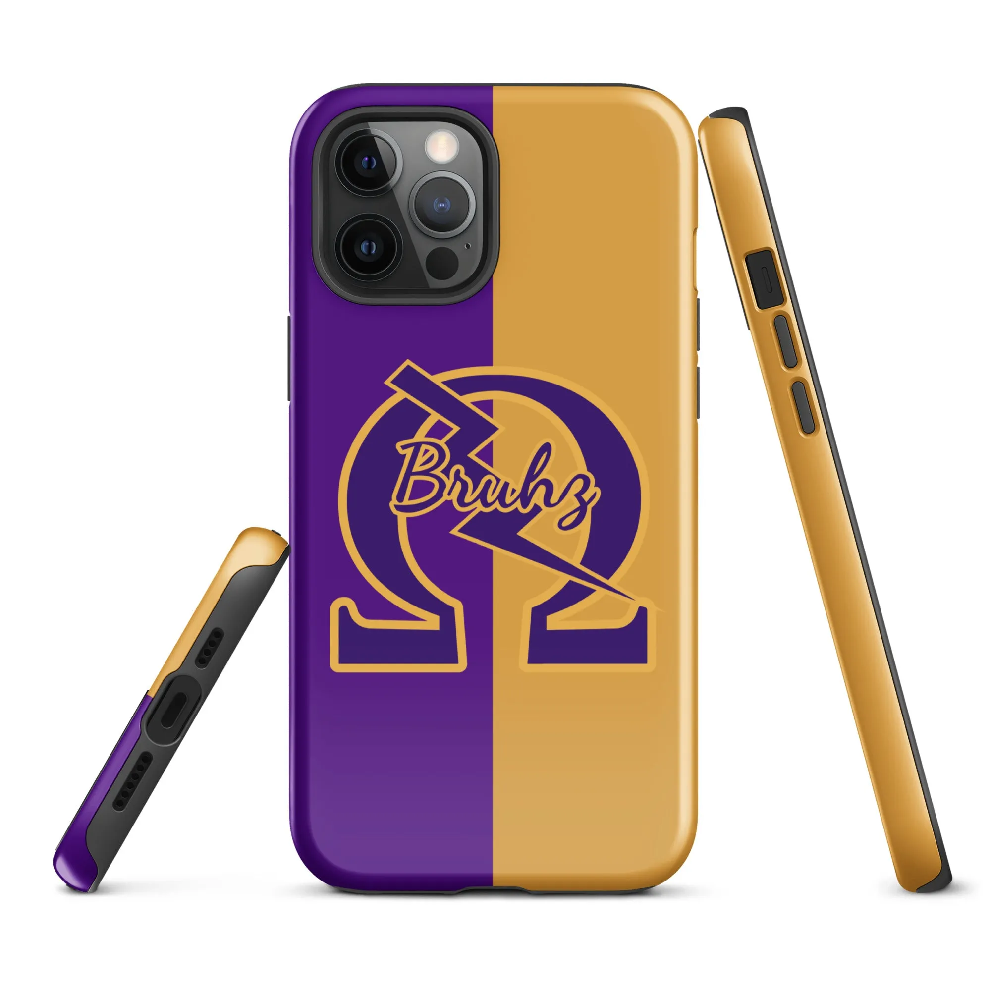 Color Block Bruhz iPhone Case