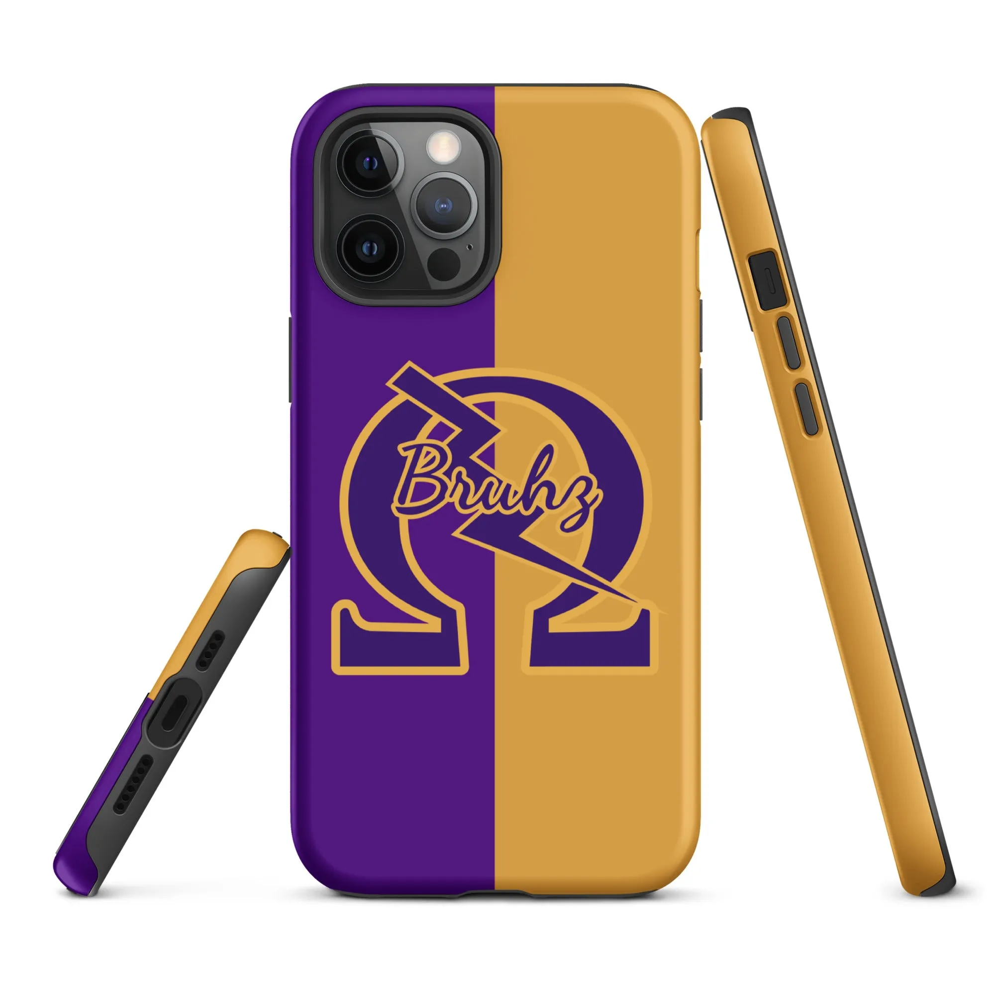 Color Block Bruhz iPhone Case