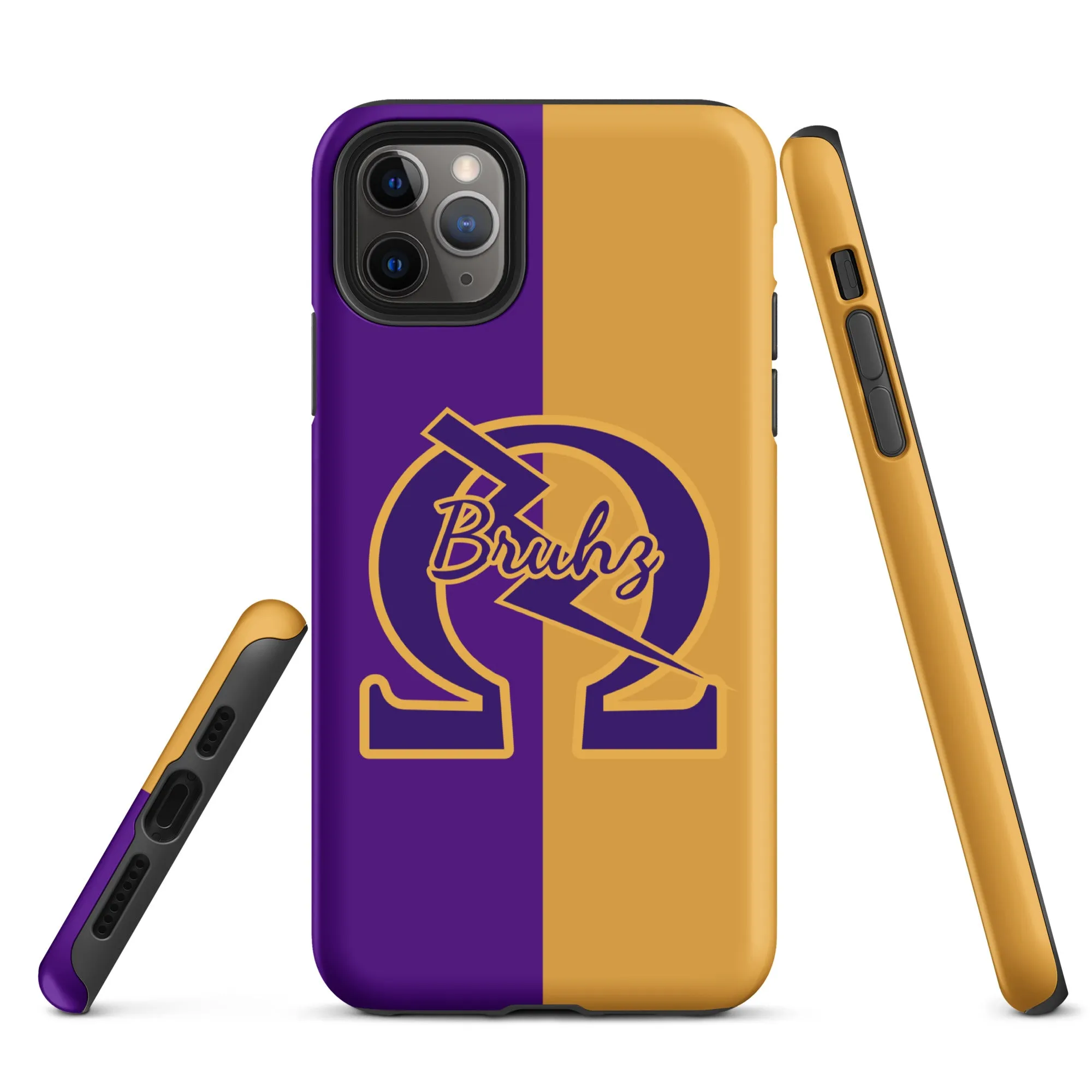 Color Block Bruhz iPhone Case