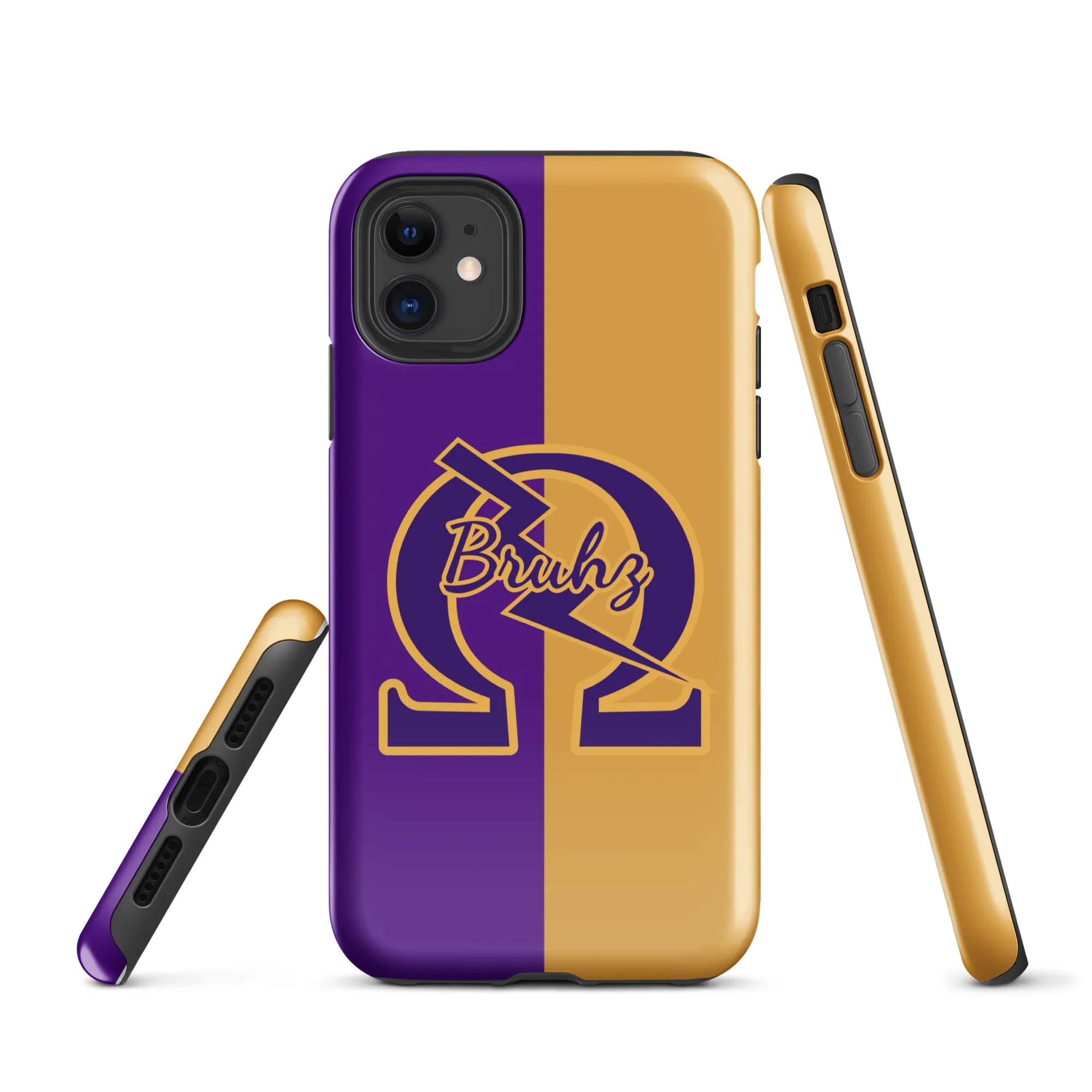 Color Block Bruhz iPhone Case