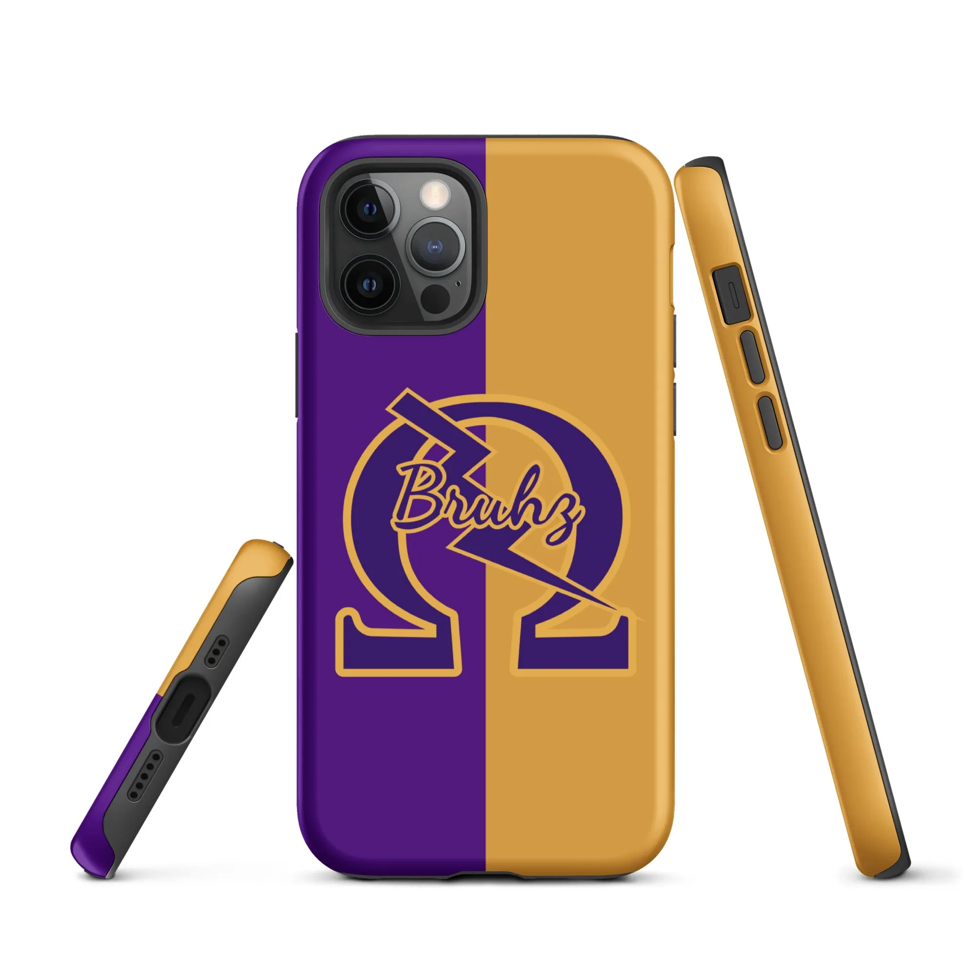 Color Block Bruhz iPhone Case