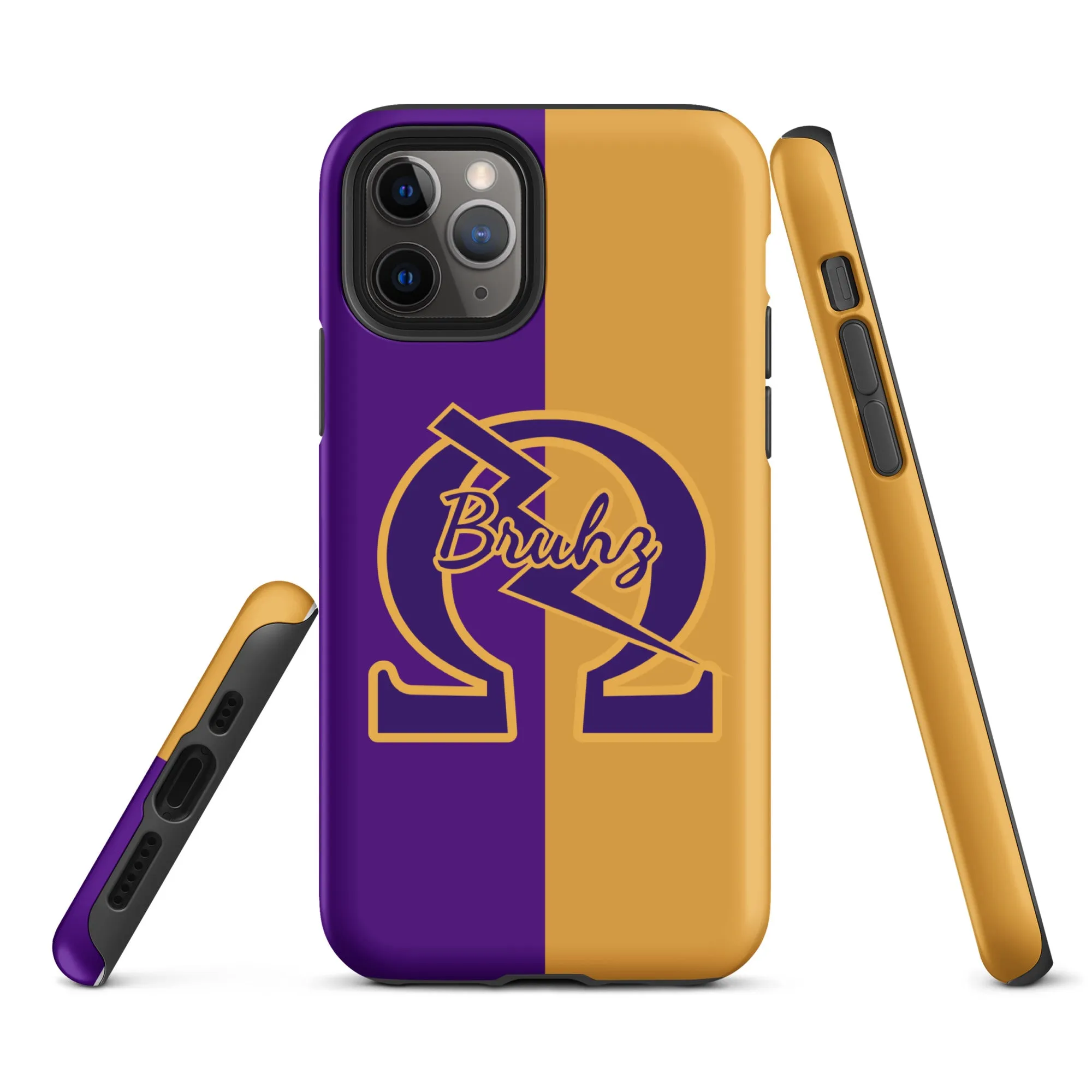 Color Block Bruhz iPhone Case