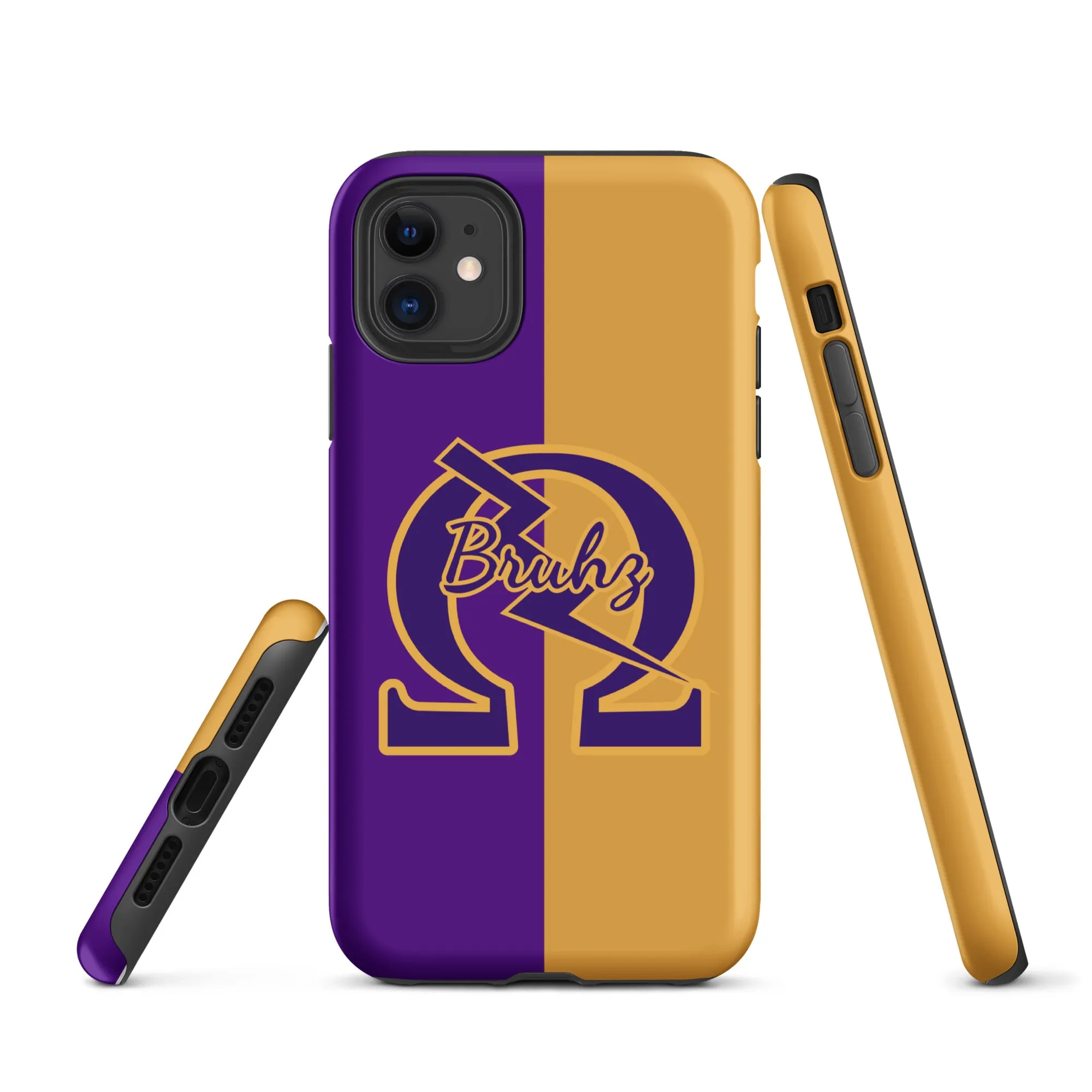 Color Block Bruhz iPhone Case