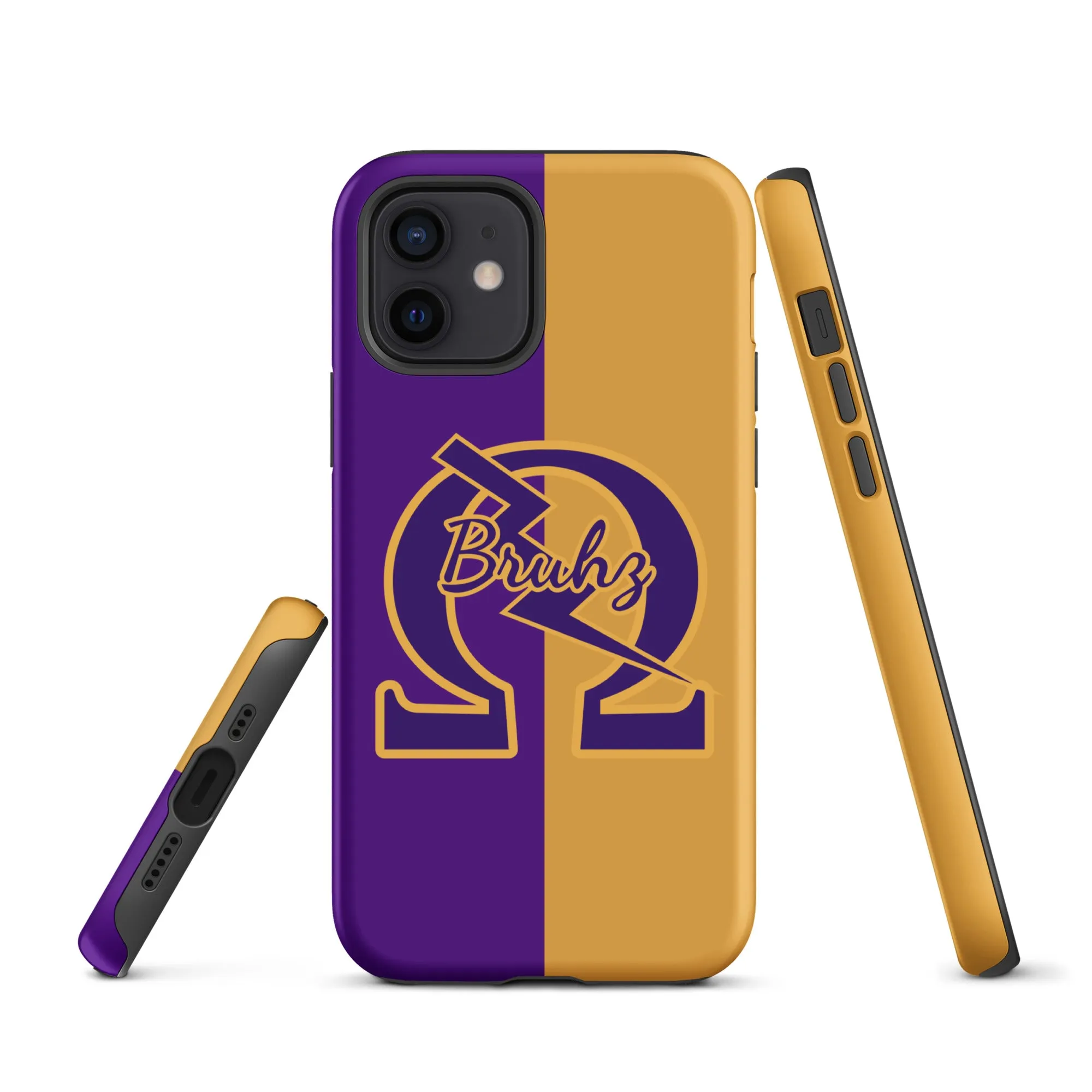 Color Block Bruhz iPhone Case