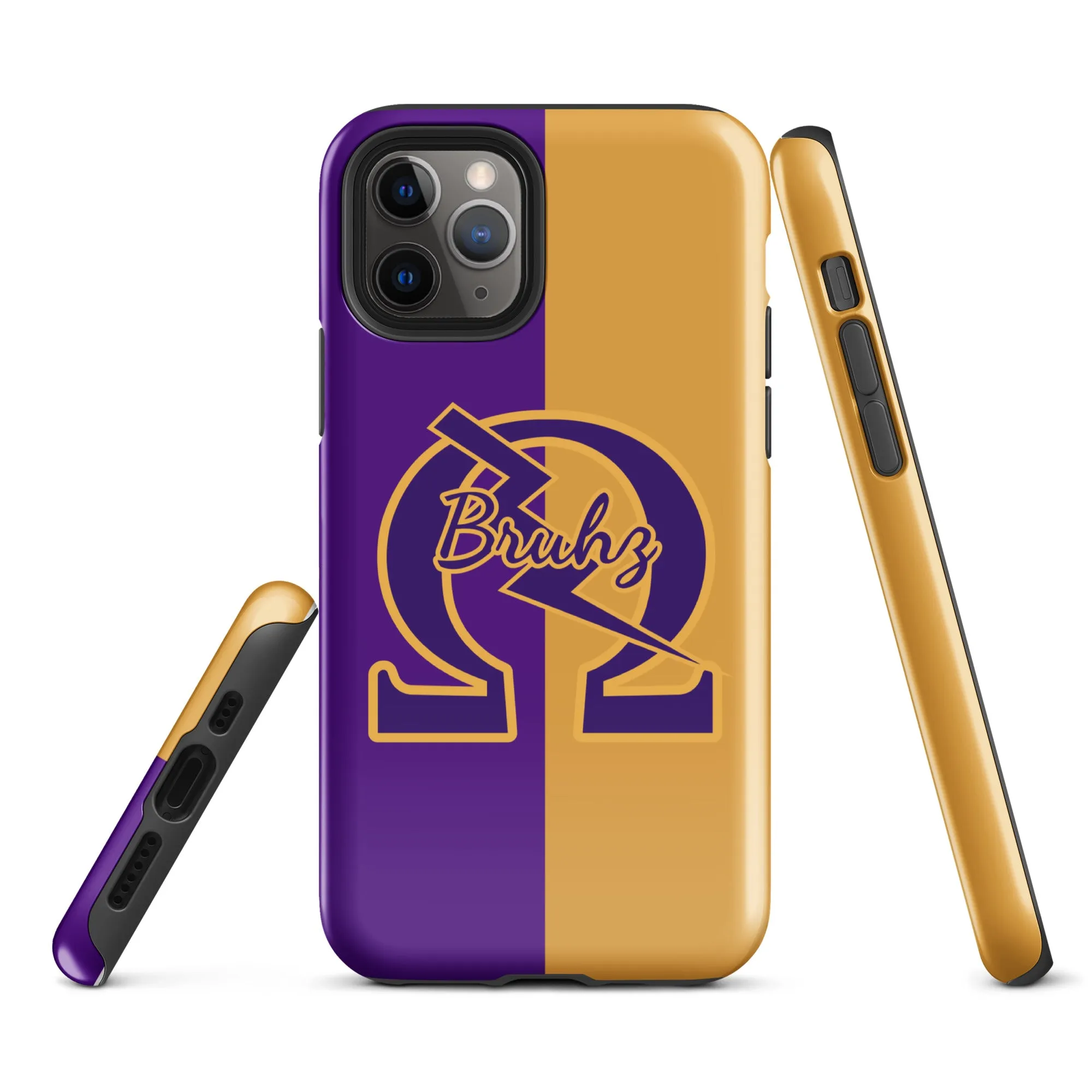 Color Block Bruhz iPhone Case