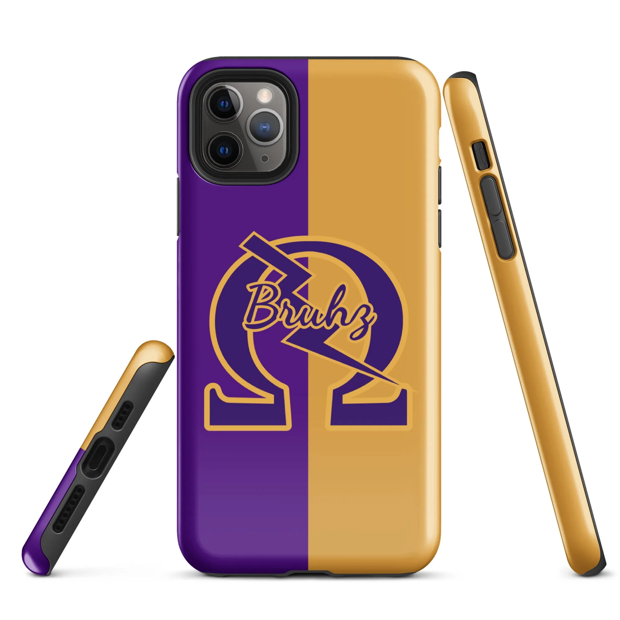 Color Block Bruhz iPhone Case