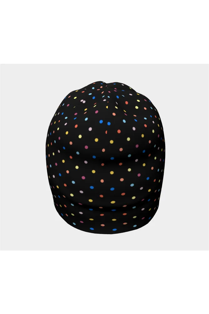 Colorful Polka Dot Beanie