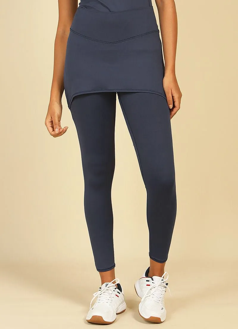 Comfort Skirted Legging (Dark Navy)