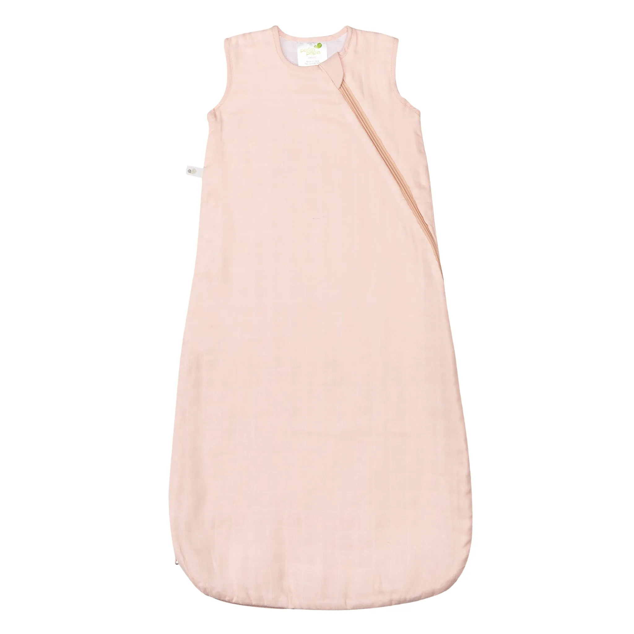 Cotton muslin sleep sack - Pink (0.7 tog)