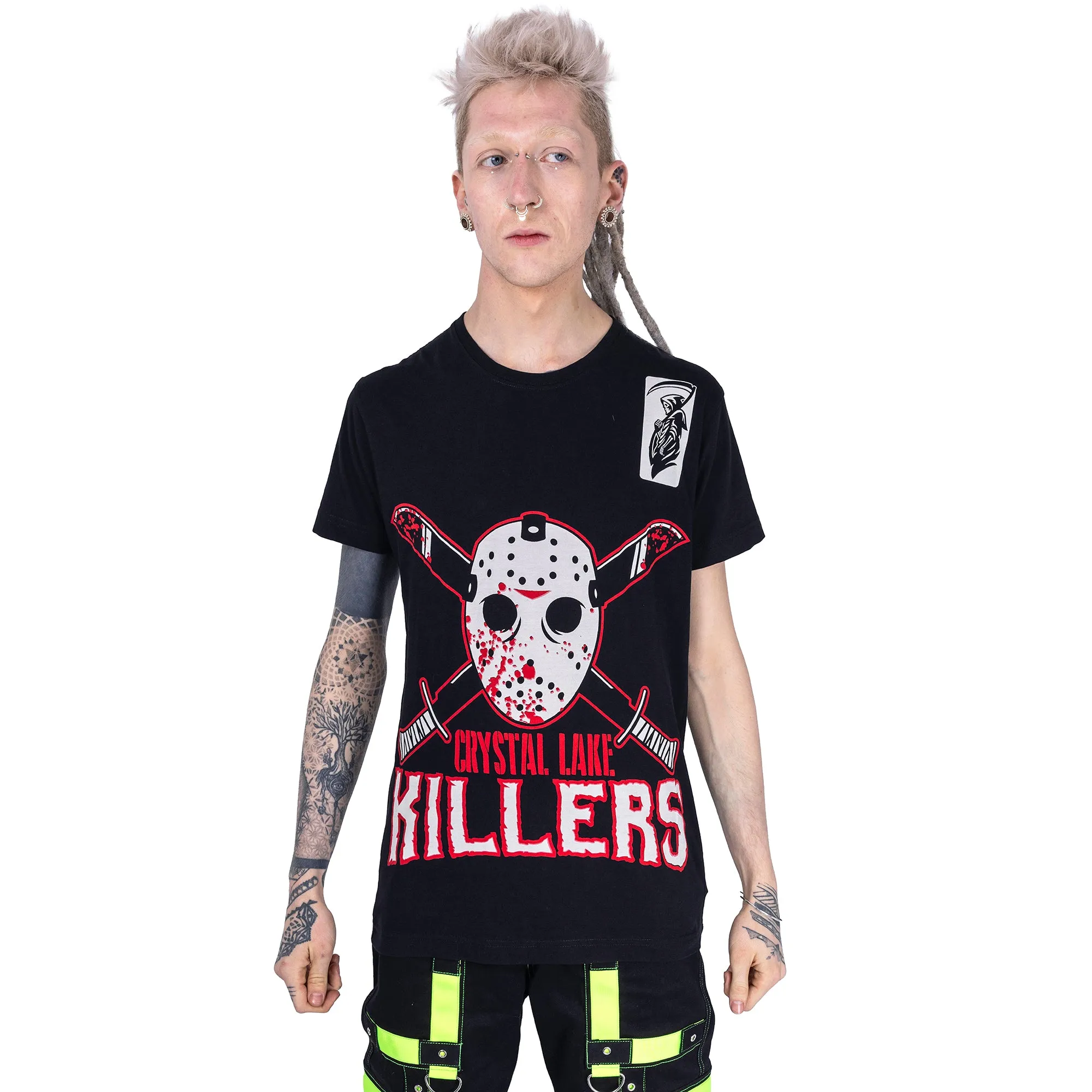 CRYSTAL LAKE KILLERS T - BLACK