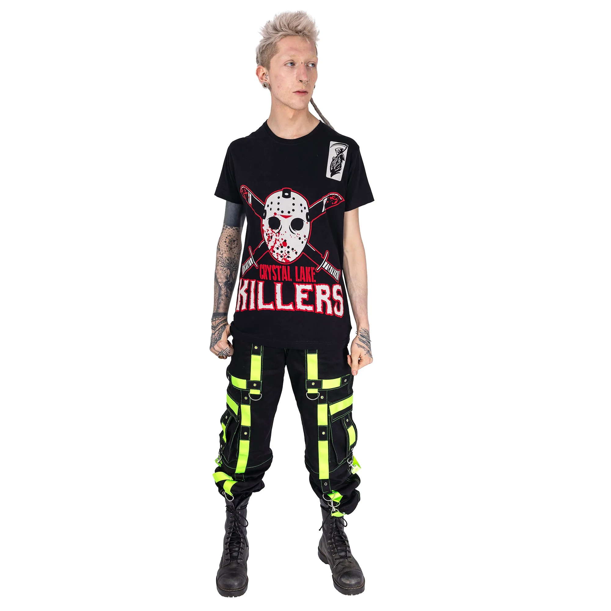 CRYSTAL LAKE KILLERS T - BLACK