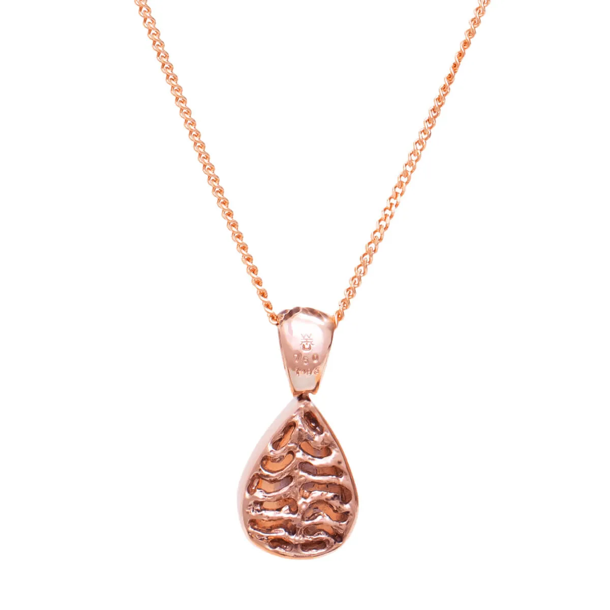 Crystal Opal Rose Gold Pendant