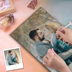 Custom Diamond Painting DIY Diamond Painting Kit 20*30cm - Love Moments