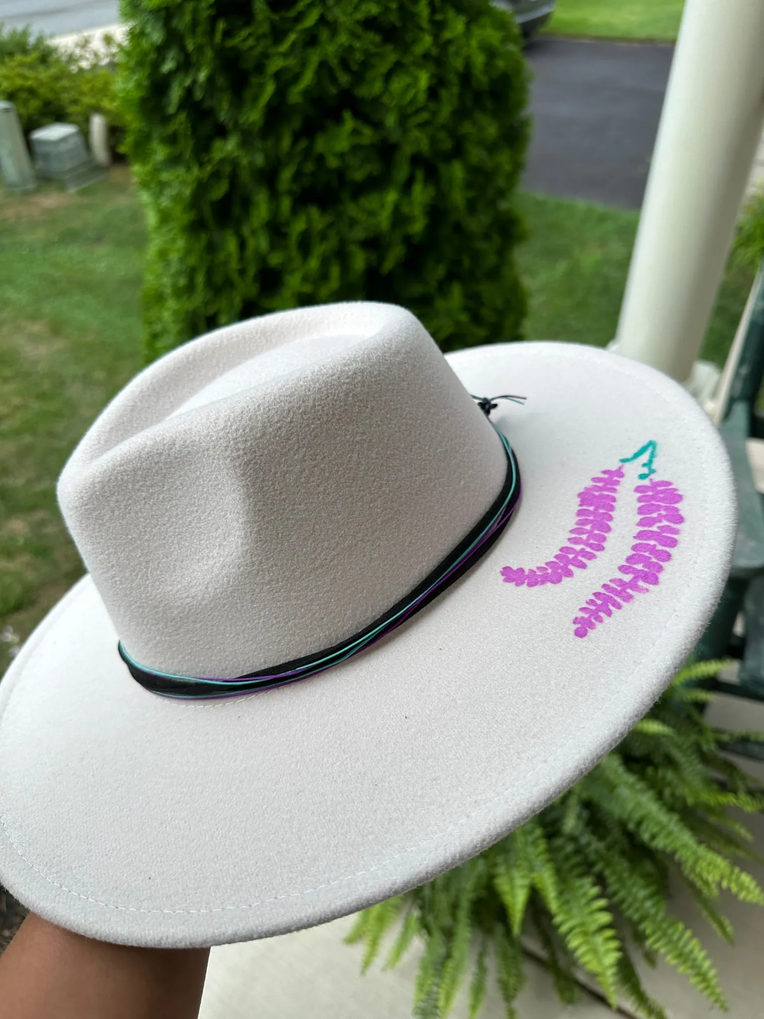 Custom Hat - Cream Fern